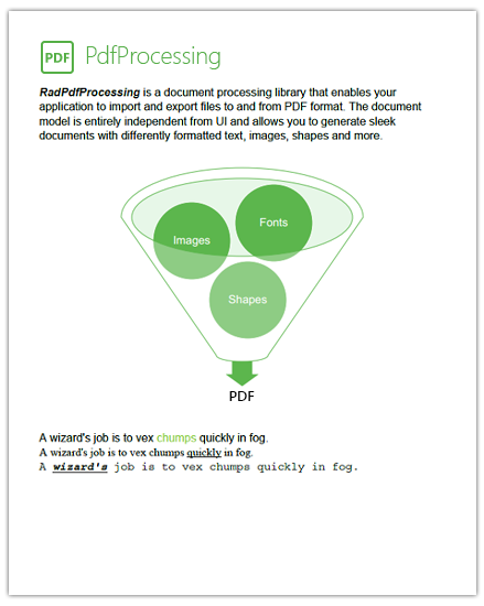 PDF Processing overview example